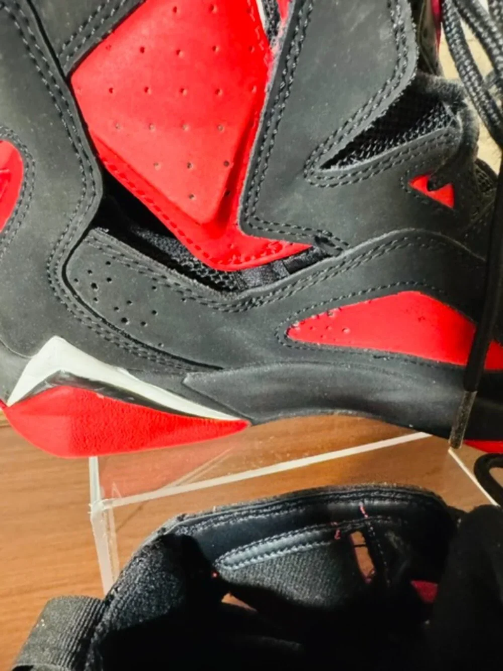 Nike Air Jordan True Flight  Black Red Men's Size 8.5 VGUC Clean CU4933-001